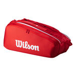 Borse Da Tennis Wilson SUPER TOUR WILSON RED 9PK 2025 Red