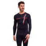 Abbigliamento Falke Falke Warm  130 Years Camicia da corsa Uomini - nero, 