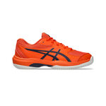 Scarpe da tennis ASICS ASICS GEL-GAME GS/OC Scarpa per terra rossa Bambini-arancione, blu scuro