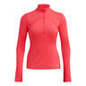 Vanish CW 1/2 Zip Manica Lunga Donna-Rosso