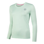 Abbigliamento BIDI BADU BIDI BADU Pia Tech Roundneck Manica Lunga Donna-Turchese