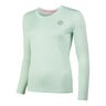 Pia Tech Roundneck Manica Lunga Donna-Turchese