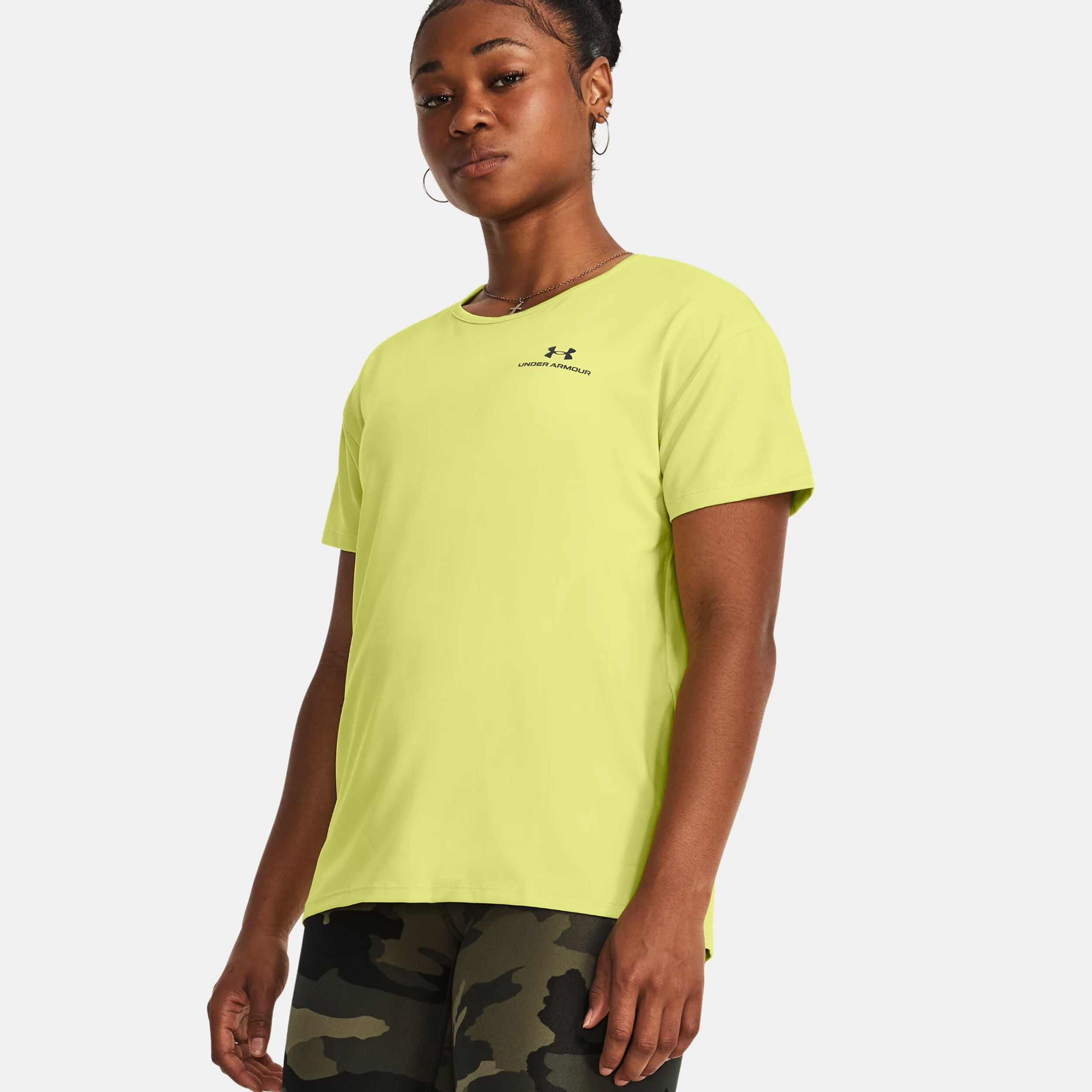 Magliette under deals armour donna giallo