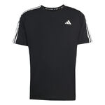 Abbigliamento adidas adidas Own The Run E 3S Camicia da corsa Uomini - nero, bianco