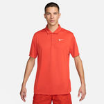 Abbigliamento Nike Nike Dri-Fit Court Victory Solid Polo Uomini-Rosso Chiaro
