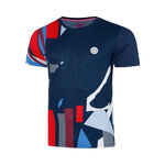 Abbigliamento BIDI BADU BIDI BADU New York 2024 Junior Maglietta Ragazzi - blu scuro, multicolore