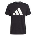 Abbigliamento adidas adidas Essentials Feel Ready Logo Maglietta Uomini - nero, bianco