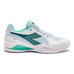 Scarpe da tennis Diadora Diadora Blushield Torneo 3 Scarpa per tutte le superfici Uomini-bianco, color petrolio