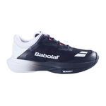 Scarpe da tennis Babolat Babolat SFX 4 AC Scarpa per tutte le superfici Uomini-nero, blu chiaro