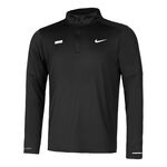 Abbigliamento Nike Nike Dri-FIT Element Flash Half-Zip Camicia da corsa Uomini - nero, argento
