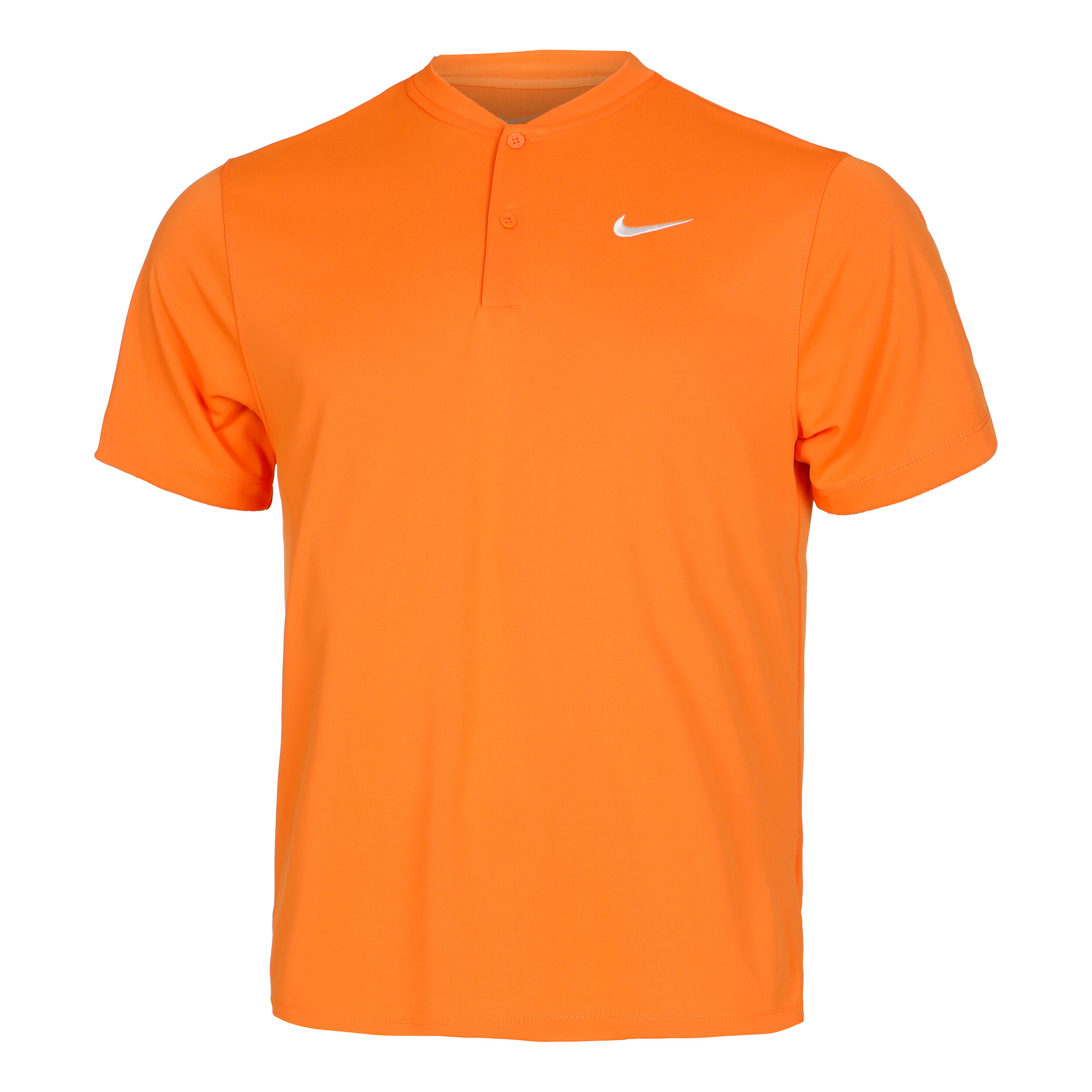 Buy Nike Dri Fit Court Solid Blade Polo Uomini Arancione online Tennis Point IT