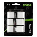 Overgrip Prince Prince TackyPro Confezione Da 3-Bianco