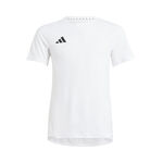 Abbigliamento adidas adidas Teamwear Camicia Da Corsa Bambini-Bianco