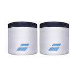 Abbigliamento Babolat Babolat Logo Polsino anti sudore Unisex - bianco, blu chiaro