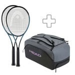 Confezione Di Racchette HEAD 2x Gravity Pro 2025 plus Schlägertasche