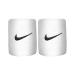 Abbigliamento Nike Nike Swoosh Polsino anti sudore Confezione da 2 -bianco,nero