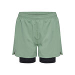 Abbigliamento Newline Newline Dallas Shorts 2in1 Pantaloncini Donna-Verde