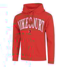 Immagine di Court Dri-FIT Fleece High Rise Felpa Con Cappuccio Uomini-Rosso