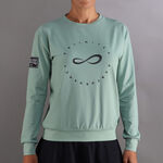 Abbigliamento Endless Endless Inner Tech Felpa Donna-Verde,Blu Scuro
