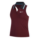 Abbigliamento Nike Nike Court Dri-FIT Slam Canottiera Donna-Rosso Scuro