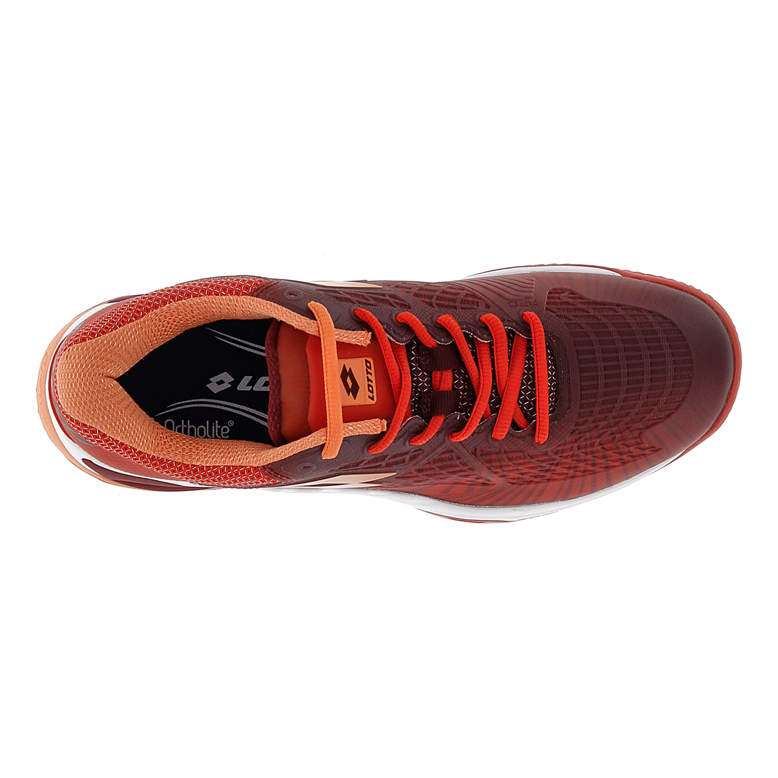 Buy Lotto Mirage 100 II Scarpa Per Terra Rossa Uomini Arancione