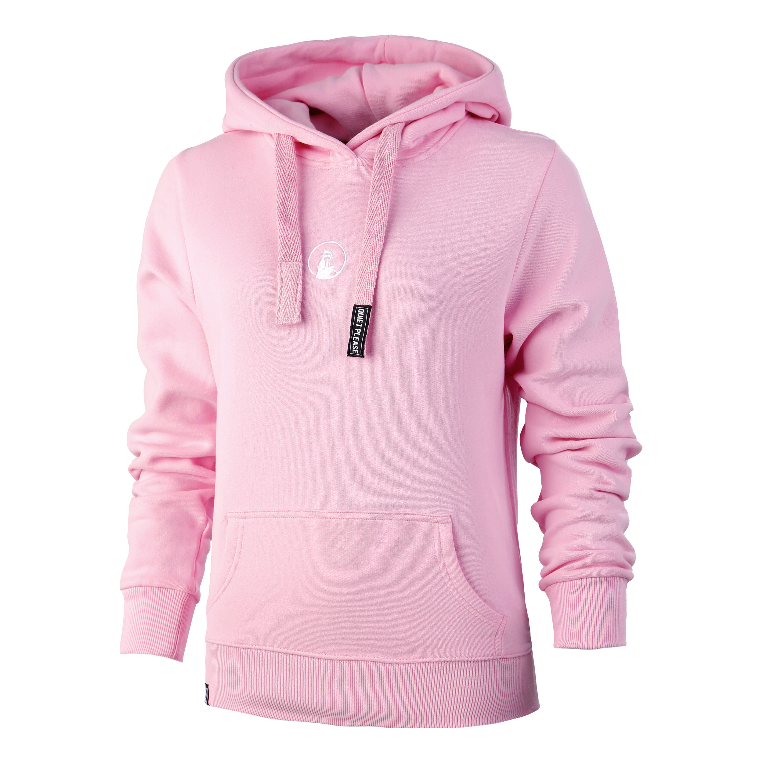 Buy Quiet Please Ready To Serve Felpa Con Cappuccio Donna Rosa online Tennis Point IT