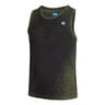 Exceleration OW Sleeveless Top Da Corsa Uomini-Nero,Verde