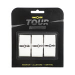 Accessori Tennis-Point Tennis-Point Tour Performance Confezione da 3 - bianco