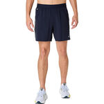 Abbigliamento ASICS ASICS Road 7in Pantaloncini Da Corsa Uomini-Blu,Grigio