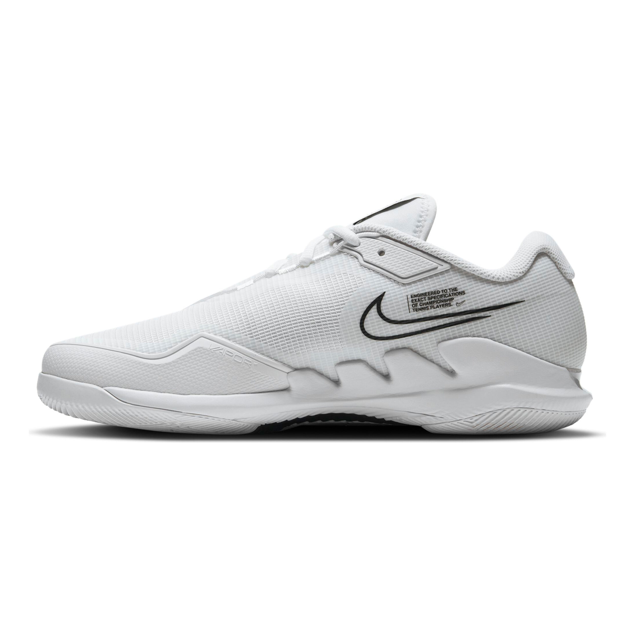 Buy Nike Air Zoom Vapor Pro Scarpa Per Tutte Le Superfici Uomini Bianco Nero online Tennis Point IT