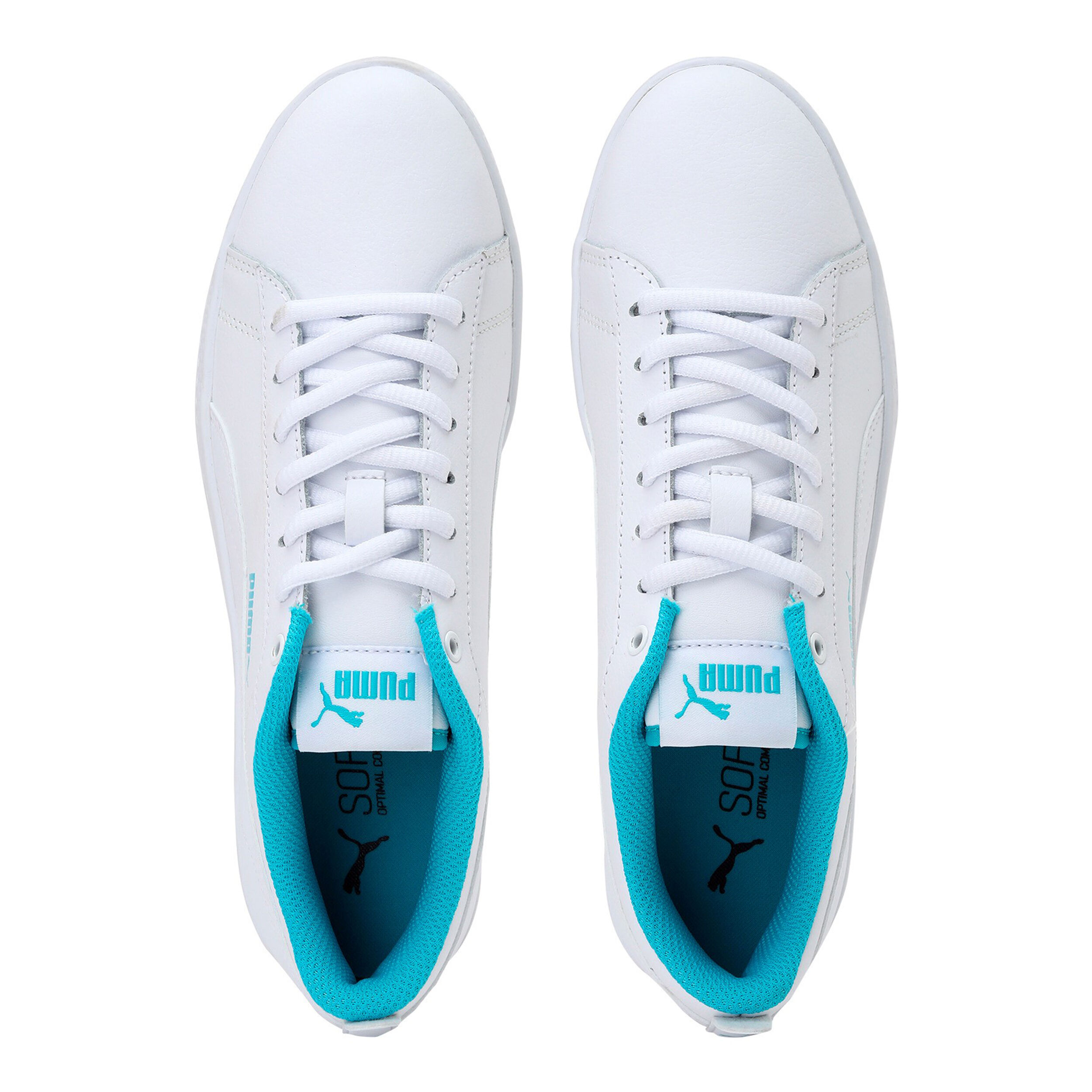 Buy Puma Smash V2 L Scarpa Per Il Tempo Libero Donna Bianco Turchese online Tennis Point IT