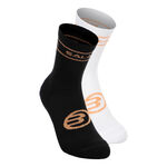 Abbigliamento Bullpadel Bullpadel BP22AS07 Calzini Sportivi-Nero,Bianco