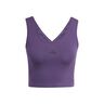 Essentials Small Logo Maglietta Donna - viola, 