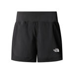 Abbigliamento The North Face The North Face Sunriser 4in Pantaloncini Da Corsa Donna-Nero