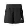 Sunriser 4in Pantaloncini Da Corsa Donna-Nero