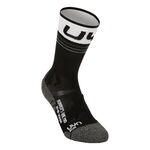 Abbigliamento UYN UYN Runner'S One Mid Calze Da Corsa Donna-Nero,Bianco