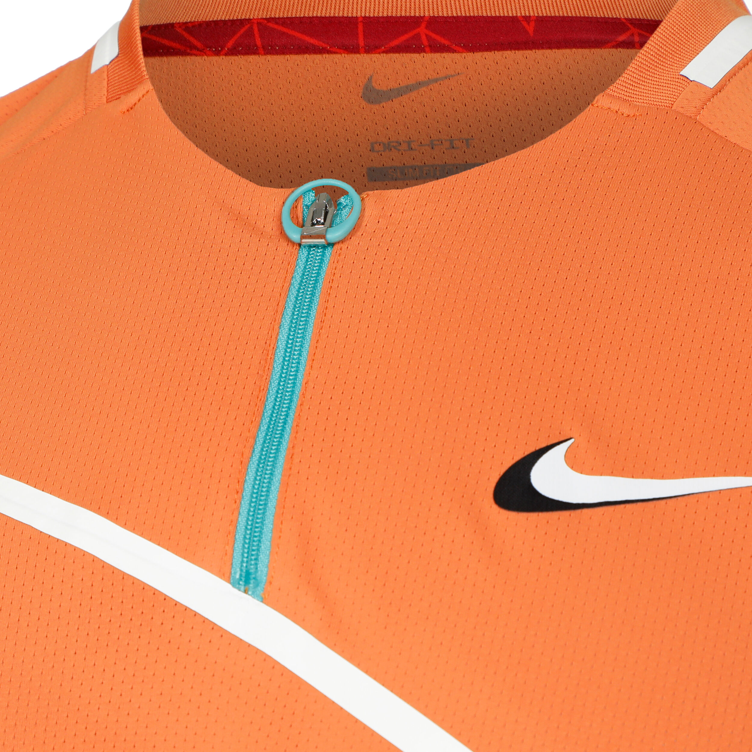 Buy Nike Court Slam Polo Uomini Arancione Multicolore online