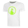 Wild Trainings Maglietta Uomini-Bianco,Verde Neon
