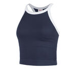 Abbigliamento Wilson Wilson On The Daily Brami Canottiera Donna-Blu Scuro,Bianco