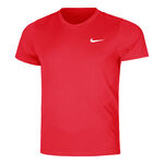 Abbigliamento Nike Nike Court Dry Victory Maglietta Uomini-Rosso,Bianco
