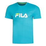 Abbigliamento Fila Fila Logo Maglietta Uomini - turchese, 