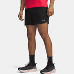 Abbigliamento Under Armour Under Armour Velociti Pro 5in  Pantaloncini da corsa Uomini-nero, argento
