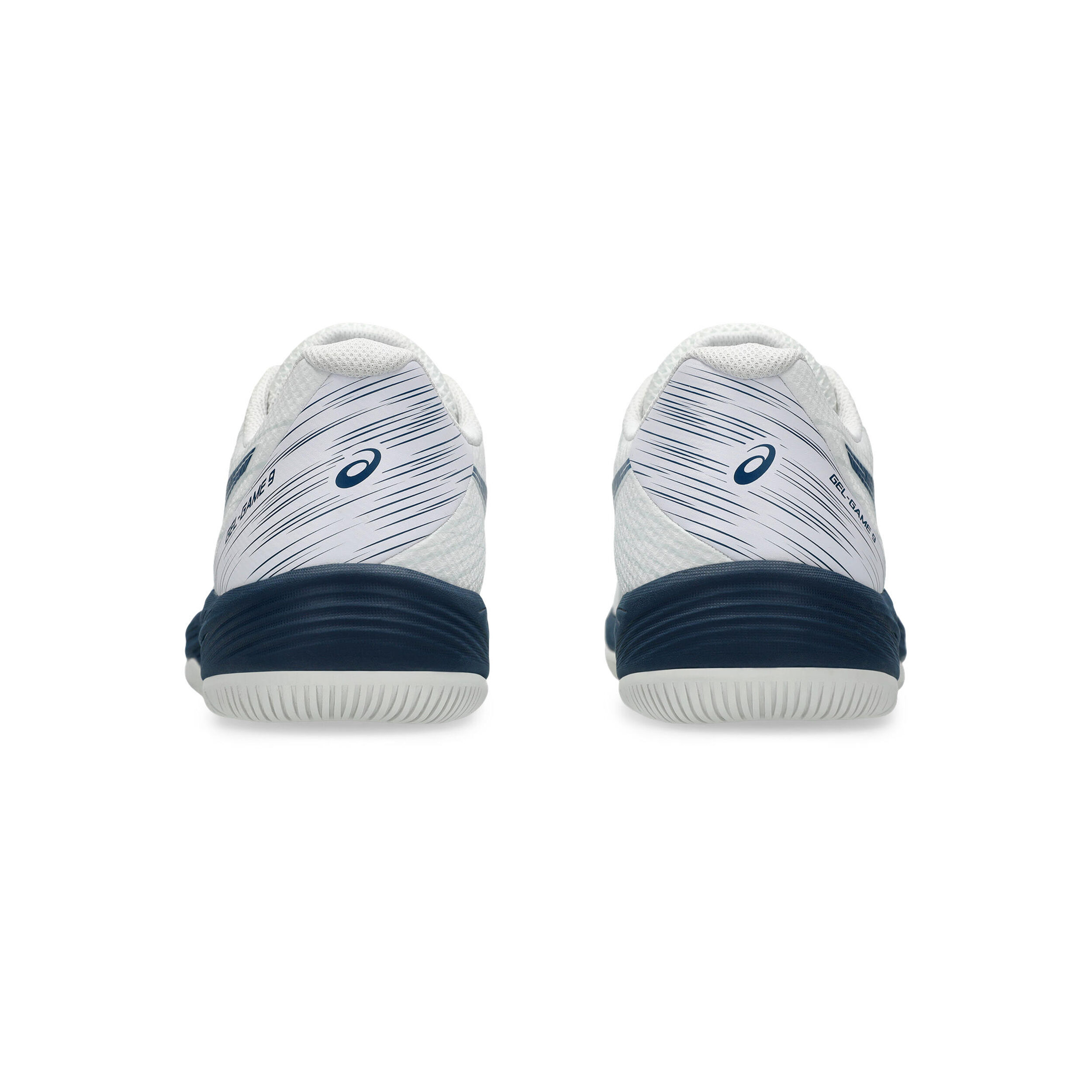 Buy ASICS Gel Game 9 Scarpa Per Tutte Le Superfici Uomini Bianco Blu online Tennis Point IT