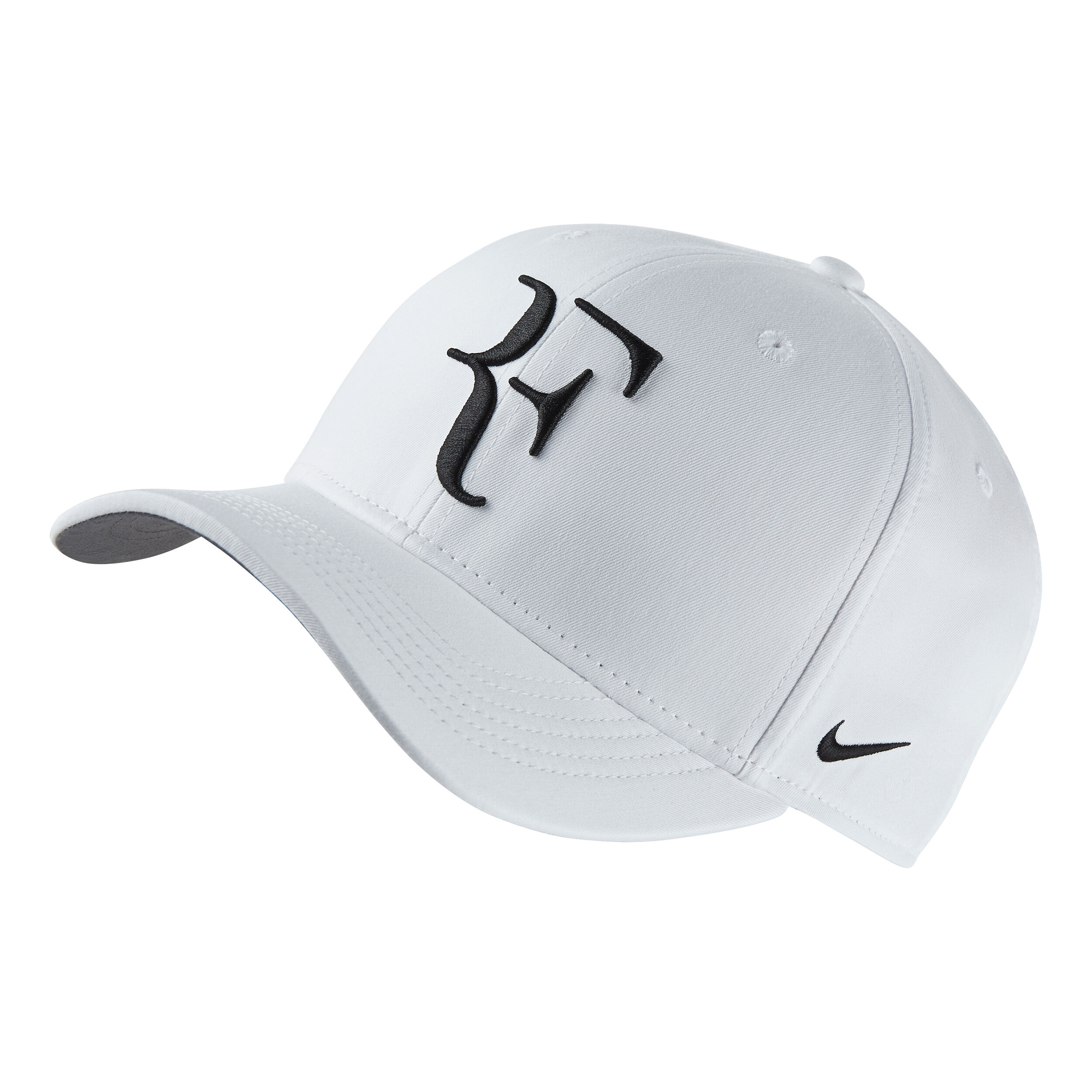 Roger Federer Aerobill CLC99 Tennis Cappellino Uomini Bianco Grigio