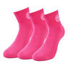 Gila Ankle Tech Calzini Sportivi Confezione Da 3-Rosa,Bianco