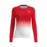Abbigliamento BIDI BADU BIDI BADU Crew Gradiant Manica Lunga Ragazze-Rosso,Bianco