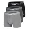 Everyday Cotton Stretch Boxer Uomini-Nero,Grigio