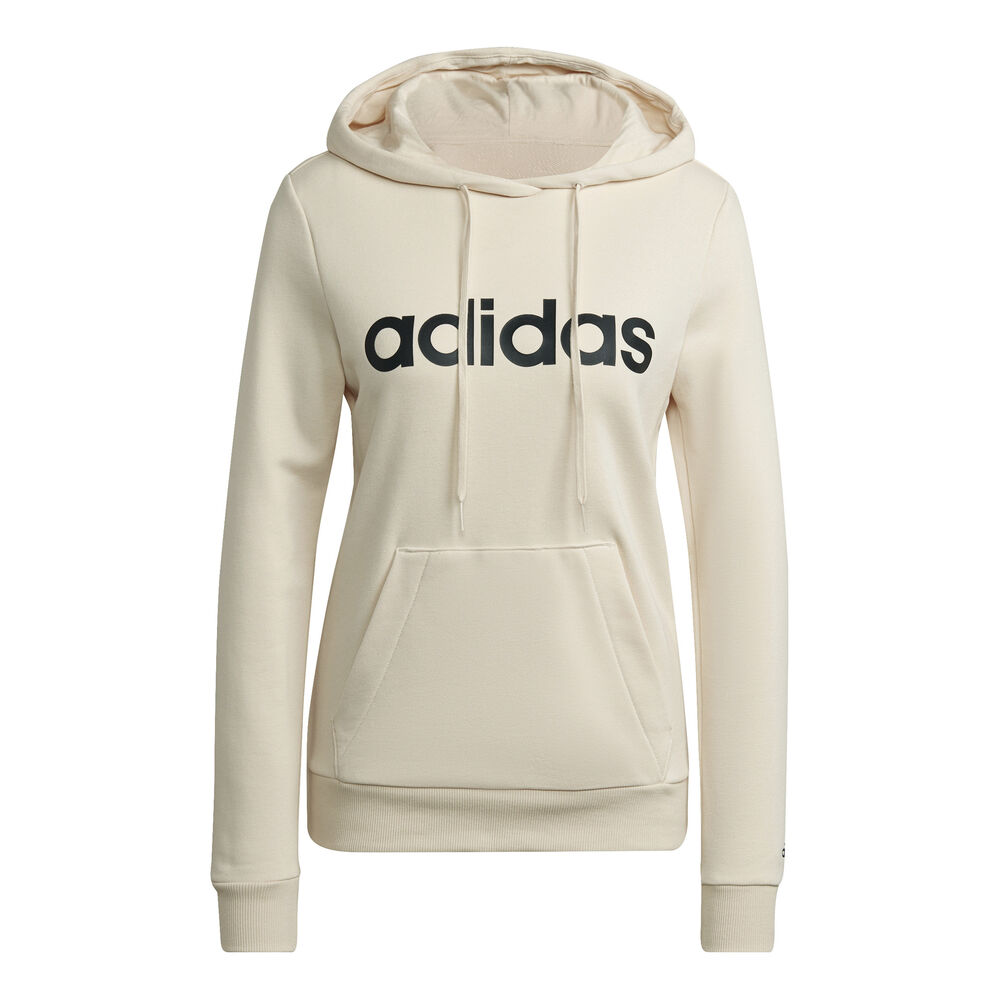 Image of Linear French Terry Felpa Con Cappuccio Donna