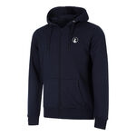 Abbigliamento Quiet Please Quiet Please Essential Zip Felpa Uomini-blu scuro