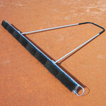 Strumenti per campi da tennis Tegra Tegra Arenga Spazzolone 2m Con Manico-Multicolore